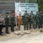 Kunjungan Kerja Kepala Pusat Pengkajian Strategi TNI ke Wilayah Pulau Sebatik