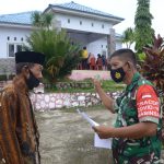 Sambil berakhir Pekan, Tim Vaksinasi Kodim Bone Sambangi Desa Mabbiring Beri Pelayanan  untuk Masyarakat