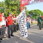 Gubernur Buka Kirab Kebangsaan di Sebatik, Tegaskan Perbatasan Wajah Terdepan Indonesia
