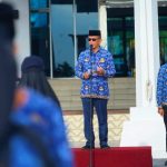 Dari Jaga Integritas Hingga Jaga Akuntabilitas, Sekretariis Daerah Kab Nunukan Ingatkan ASN 4 Hal Ini dalam Apel Gabungan KORPRI