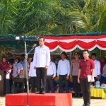 Bupati Irwan Sabri Pimpin Upacara HUT ke-81 PMI dan Buka Kemah Bakti PMR Perbatasan