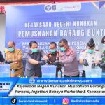 Kejaksaan Negeri Nunukan Musnahkan Barang Bukti 56 Perkara, Ingatkan Bahaya Narkotika & Kenakalan Remaja