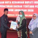 Bupati Nunukan Sampaikan Nota Keuangan Rancangan Peraturan Daerah Tentang Perubahan APBD TA. 2026