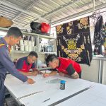 Dibalik Tembok, Warga Binaan Lapas Nunukan Berkarya dan Menenun Harapan Lewat Batik