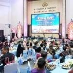Perkuat Sinergitas dan Kebersamaan, Bupati Nunukan Hadiri Acara Kenal Pamit Kapolda Kaltara
