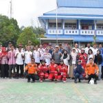 SMP Negeri 1 Nunukan Gelar Simulasi Satuan Pendidikan Aman Bencana