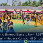 Irau Tidung Borneo Bersatu ke-4: 1.287 Peserta dari 4 Negara Kumpul di Binusan