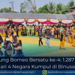 Iraw Tidung Borneo Bersatu ke-4: 1.287 Peserta dari 4 Negara Kumpul di Binusan