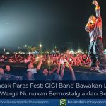 Malam Puncak Paras Fest: GIGI Band Bawakan Lagu Lawas, Ratusan Warga Nunukan Bernostalgia dan Bergembira