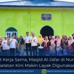 Berkat Kerja Sama, Masjid Al-Jafar di Nunukan Selatan Kini Makin Layak Digunakan