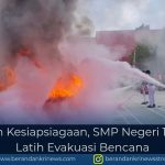 Tingkatkan Kesiapsiagaan, SMP Negeri 1 Nunukan Latih Evakuasi Bencana