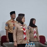 Saka Adhyasta Pemilu Dilantik di Nunukan, Pramuka Didorong Awasi Pemilu Tanpa Berpihak