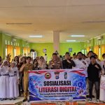 Polres Nunukan dan HMI Gelar Sosialisasi Literasi Digital, Cegah Bullying dan Konten Kekerasan di Kalangan Pelajar