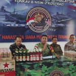 Satgas Pamtas Gagalkan Penyelundupan 948 Kemasan Miras di Tembalang