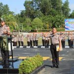 Polres Nunukan Tampilkan Tutup Kepala Adat, Ingatkan Semangat Sumpah Pemuda ke‑98