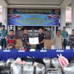 Lanal Nunukan Gagalkan Penyelundupan 16 Koli dan 6 Karung Pakaian Bekas Asal Tawau Malaysia
